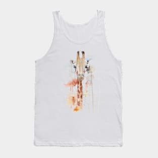 Portrait of a Giraffe Tank Top